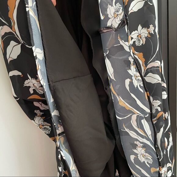 [4] NWT Acler Garber Dress Wedding Guest Floral Print Long Sleeve Maxi Dress - Picture 9 of 16